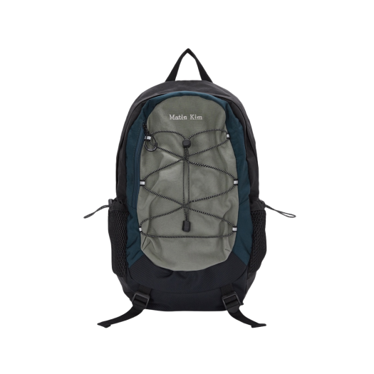 無料配送 ◆MATIN KIM ◆ EXPLORER ZIPPER BACK PACK Matin Kim] EXPLORER ZIPPER BACK PACK IN BLACK 正規品 韓国