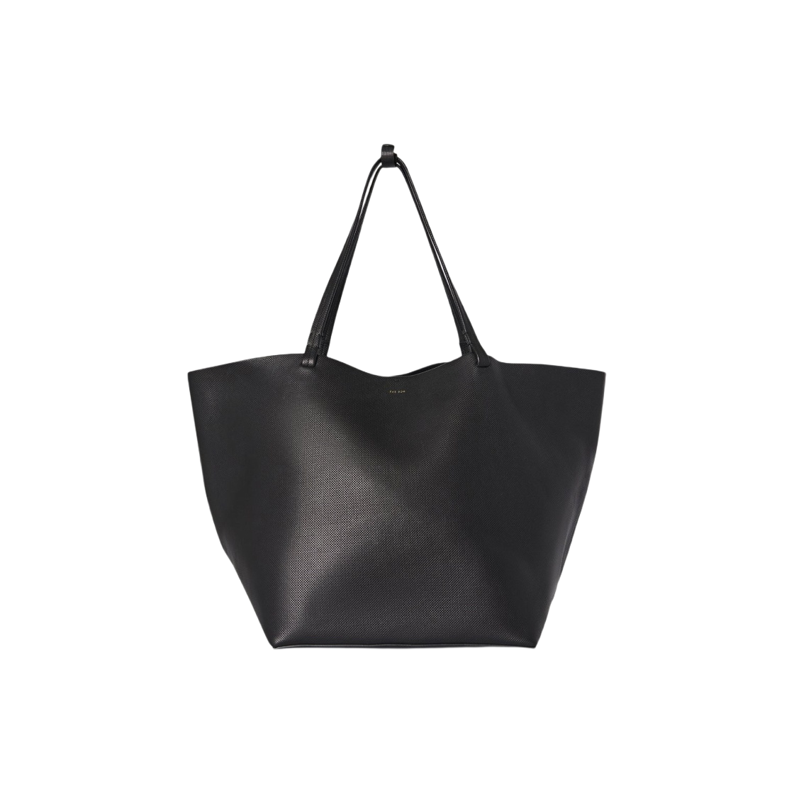 【The Row】Park Tote Three ブラック レザートート バッグ Park Tote Three Bag Black in Leather – The Row