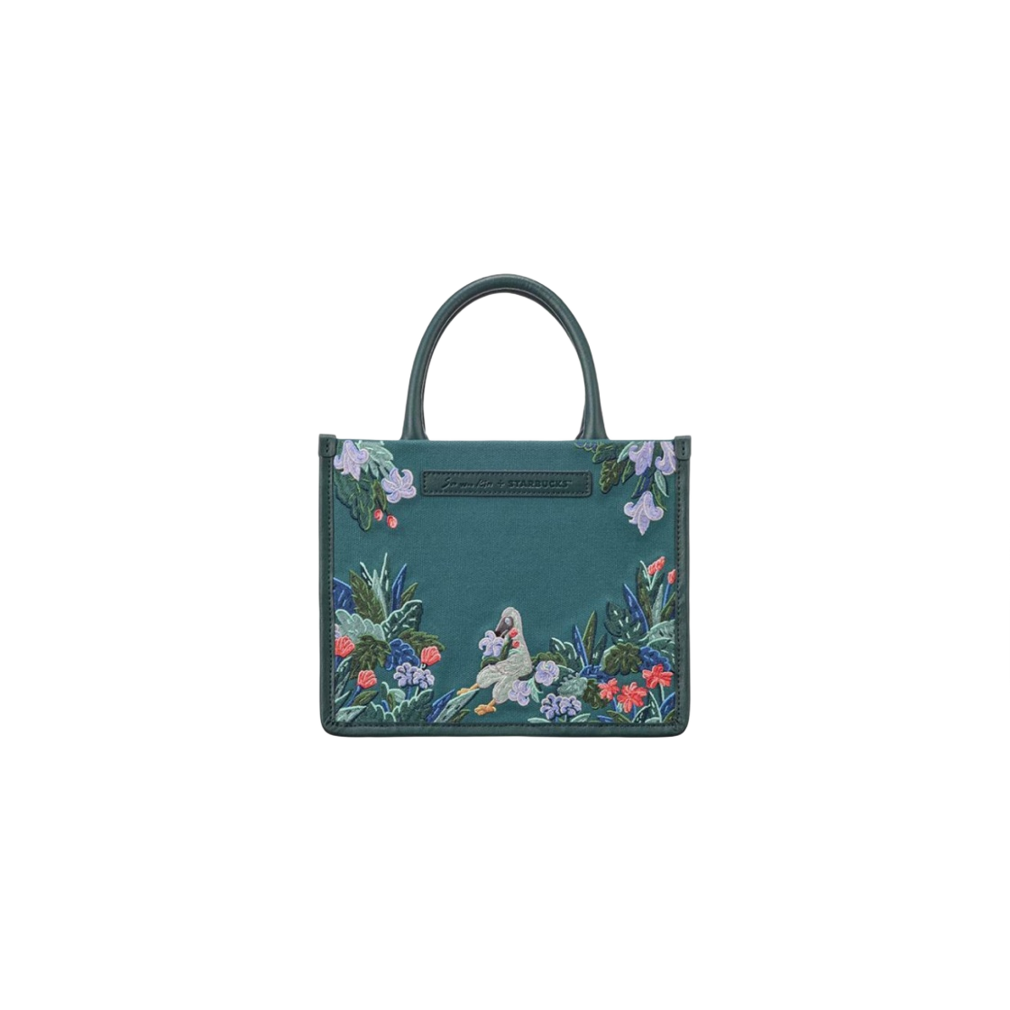 스타벅스 x 김선우 도도새 자수 미니 토트백(Starbucks x Sun Woo Kim Dodo Embroidery Mini Tote Bag)