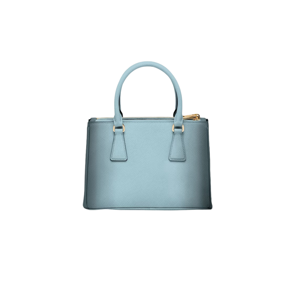 프라다 스몰 프라다 갤러리아 옴브레 사피아노 레더 백 그라디언트 라이트 블루(Prada Small Prada Galleria Ombre Saffiano Leather Bag Gradient Light Blue) - 2