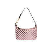 Miu Miu Spirit Printed Faille Mini Bag Gem Black