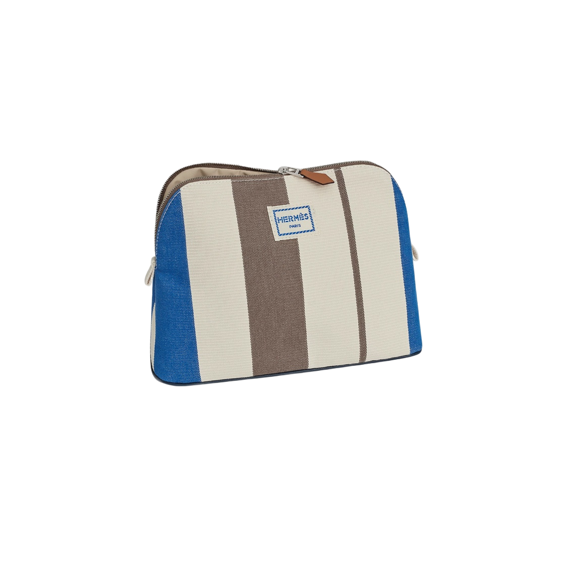 에르메스 미디움 볼리드 라이유아 로카바 트래블 케이스 코튼 램스킨