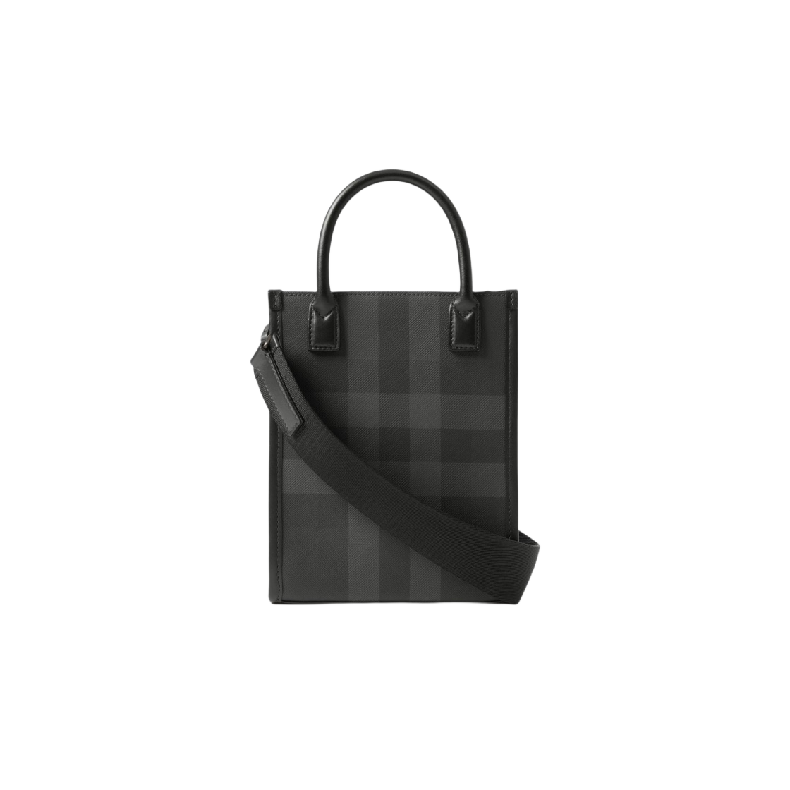 버버리 미니 버티컬 데니 토트백 차콜(Burberry Mini Vertical Denny Tote Bag Charcoal) - 4
