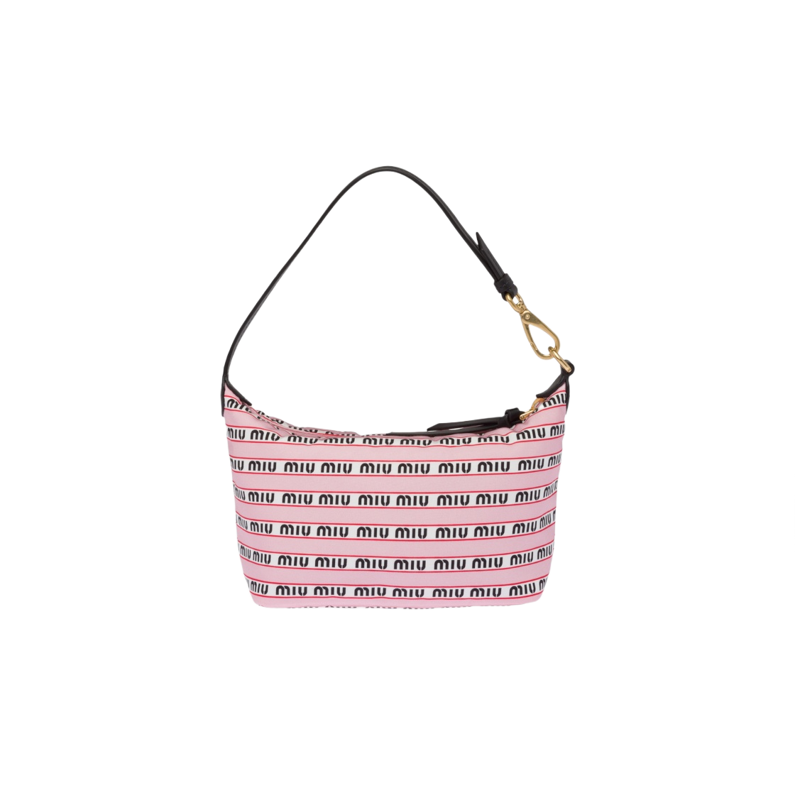 미우 미우 스피릿 프린트 파유 미니백 앨러배스터 핑크(Miu Miu Spirit Printed Faille Mini Bag Alabaster Pink) - 3