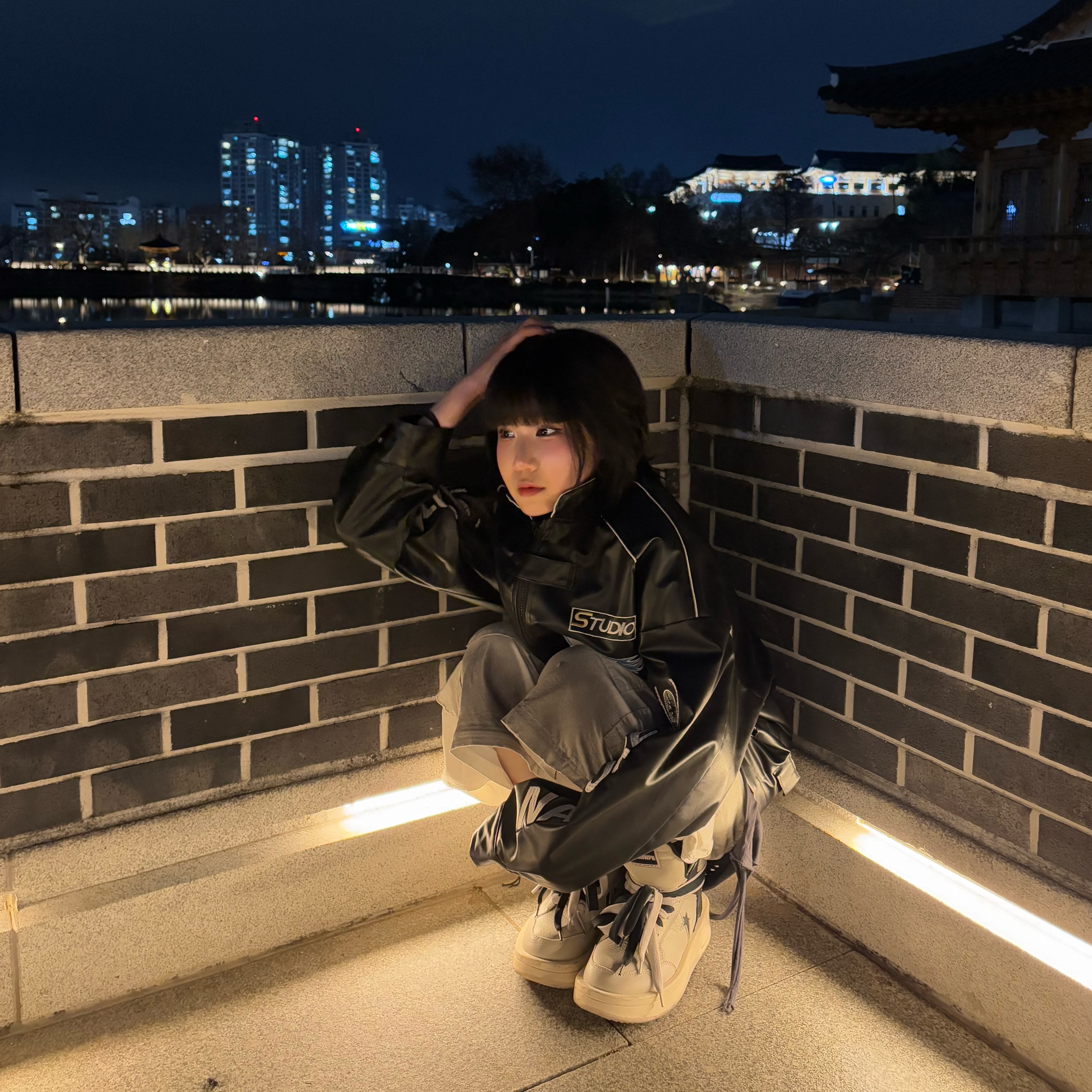 Converse x Drkshdw Turbowpn Pelican 착용 스타일 - 2
