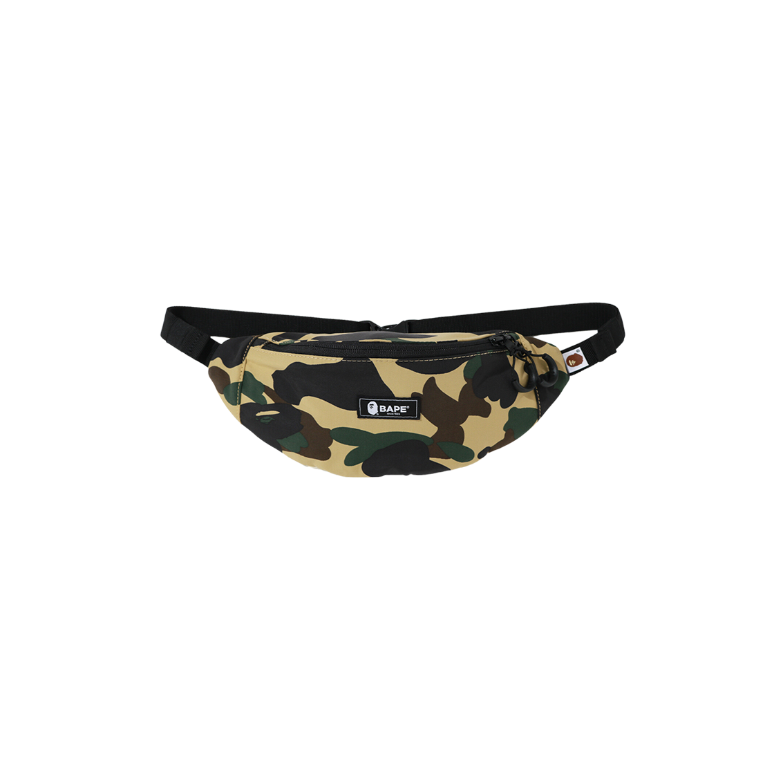 베이프 퍼스트 카모 웨이스트 백 멜로우 옐로우 | BAPE | KREAM BAPE 1st Camo Waist Bag Mellow Yellow