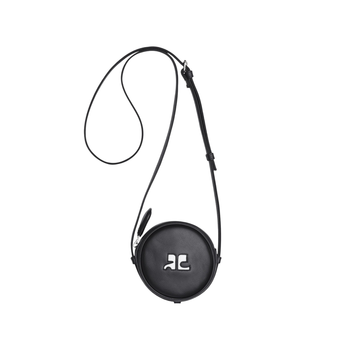 꾸레쥬 리에디션 스몰 서클 백 블랙(Courreges Reedition Small Circle Bag Black) - 1