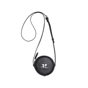 Courreges Reedition Small Circle Bag Black
