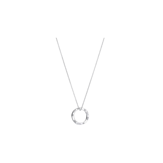 Tiffany & Co. 1837 Circle Pendant Medium Sterling Silver