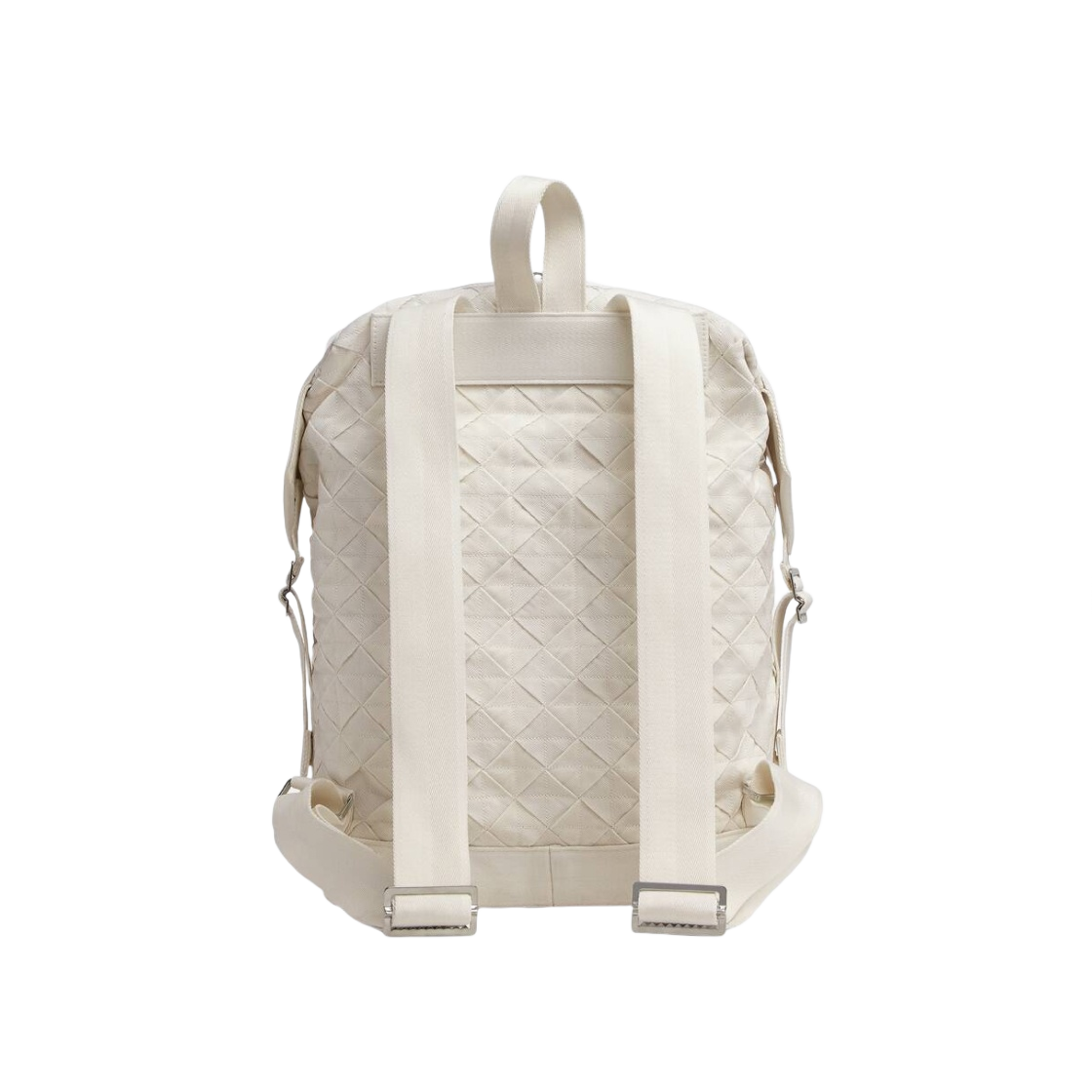 보테가 베네타 라이트 웨빙 백팩 초크(Bottega Veneta Light Webbing Backpack Chalk) - 4