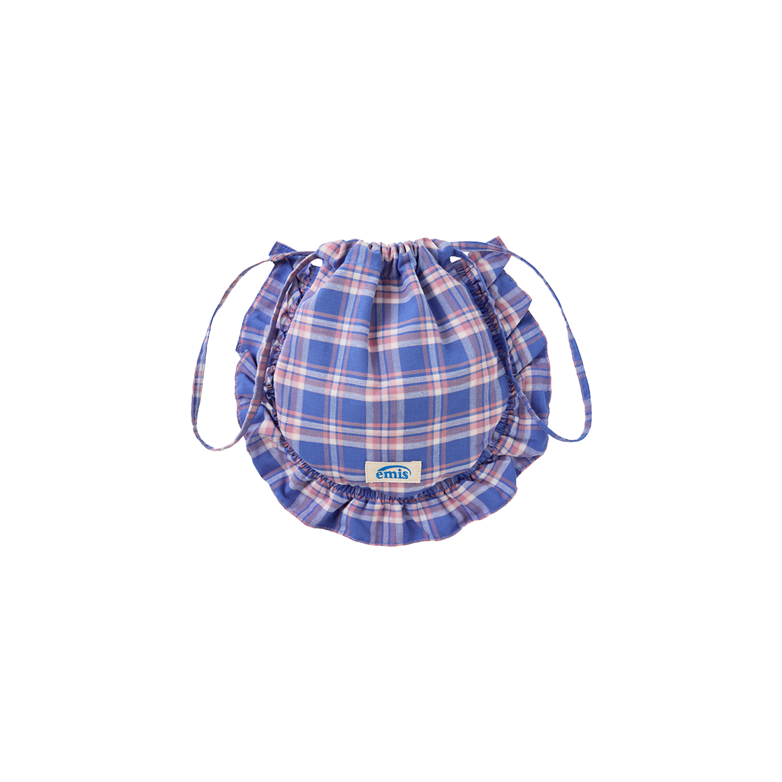 【韓国EMIS エミス】CHECK STRING ECO BAG ☆emis☆CHECK STRING ECO BAG☆送料・関税込☆ (EMIS/エコ