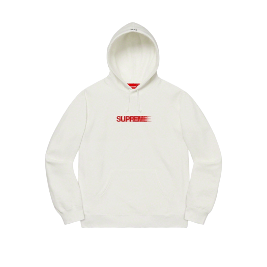 Supreme Motion Logo Hooded Sweatshirt White - 20SS