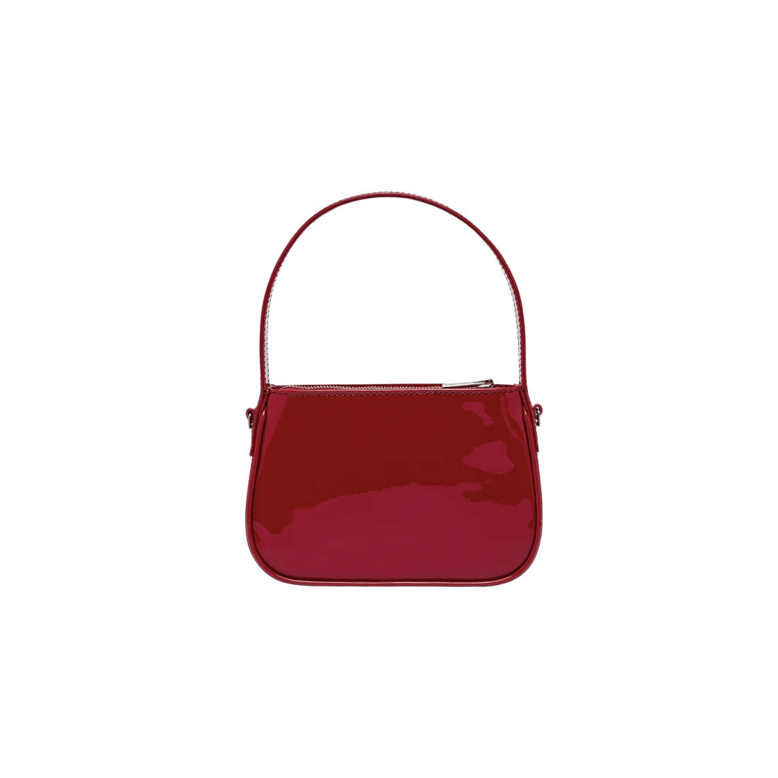 블루마린 로고 페이턴트 미니백 레드(Blumarine Logo Patent Mini Bag Red) - 3