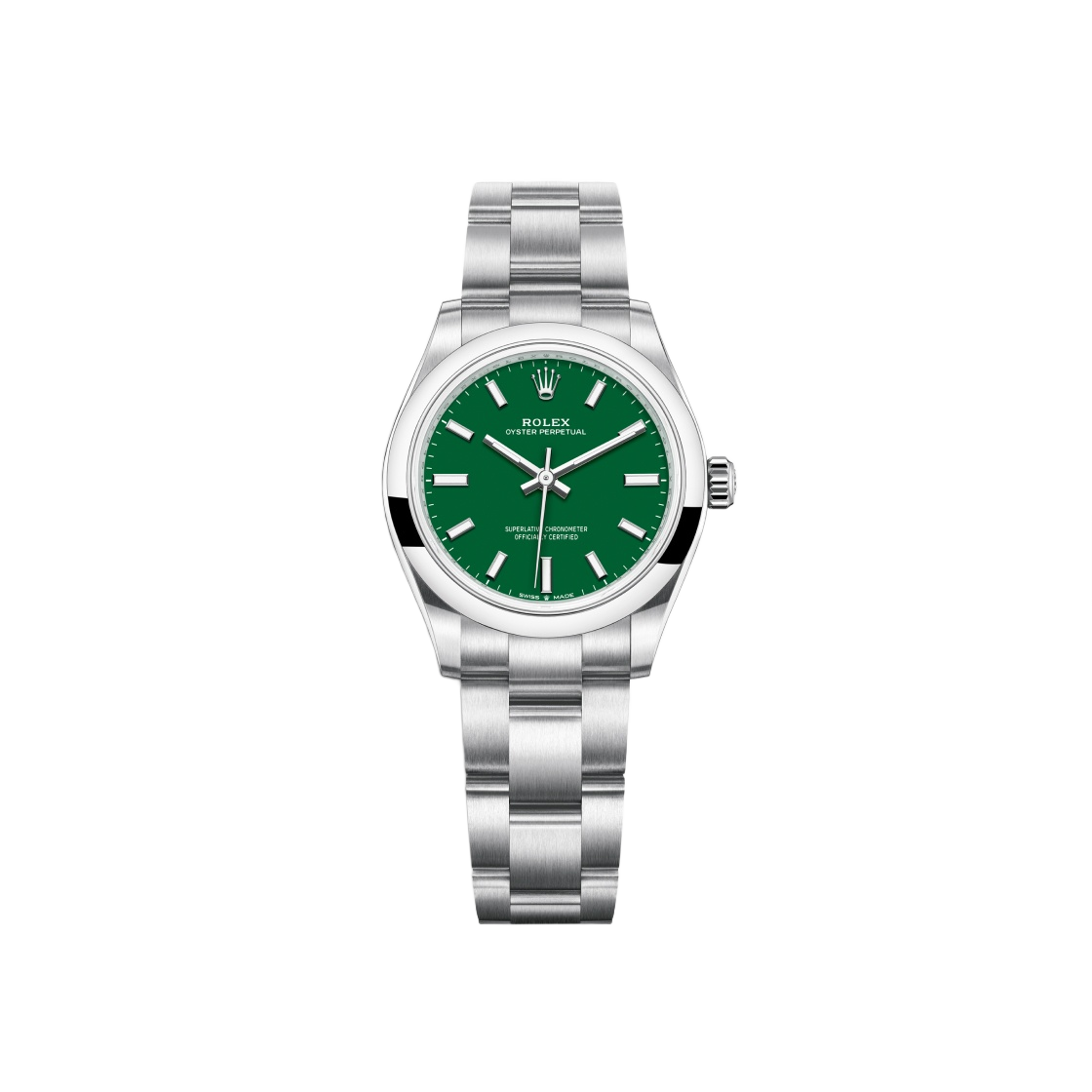 277200 Rolex Oyster Perpetual 31mm 277200 Green Oyster - 대표 이미지 #1