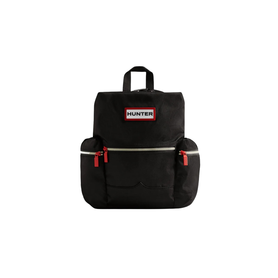 헌터 나일론 미니 탑클립 백팩 블랙(Hunter Nylon Mini Topclip Backpack Black)