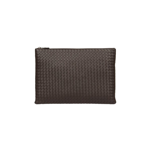 Bottega Veneta Intrecciato Strap Clutch Fondant