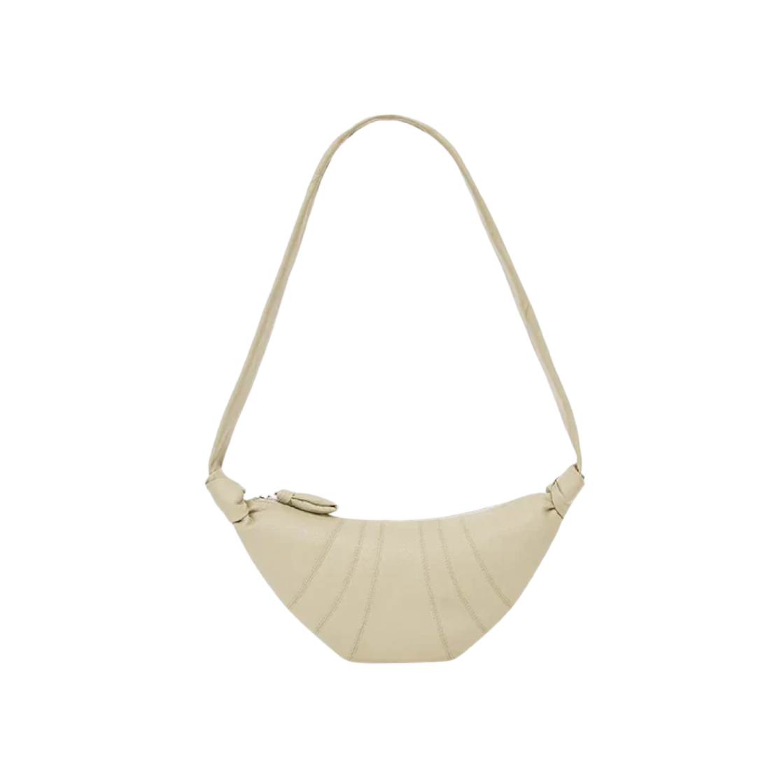BG0003-LL0018-602 Lemaire Small Croissant Bag Soft Grained Leather Dusty Sage - 대표 이미지 #1