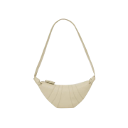Lemaire Small Croissant Bag Soft Grained Leather Dusty Sage