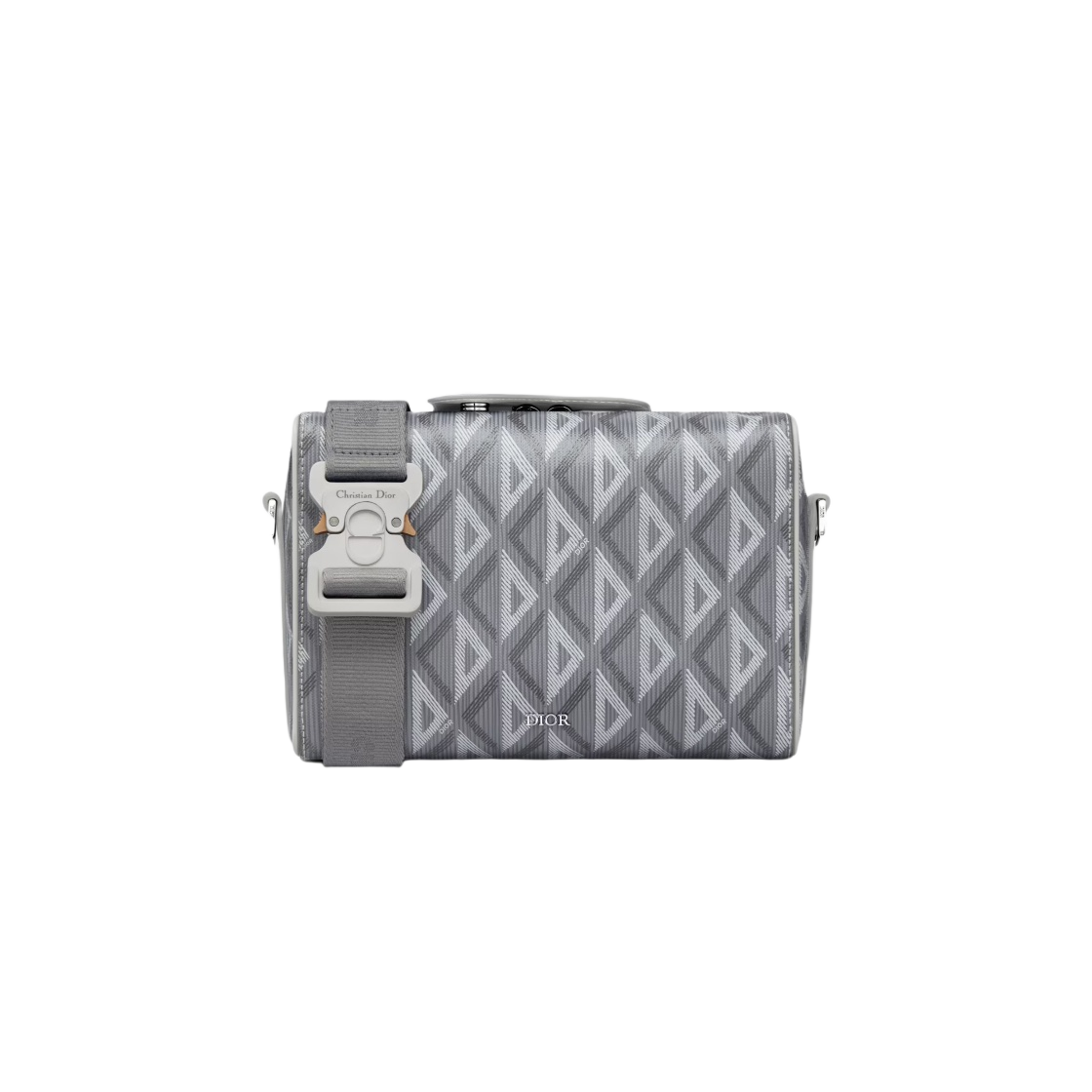 디올 링고 파우치 디올 그레이 CD 다이아몬드 캔버스 스무스 카프스킨(Dior Lingot Pouch Dior Gray CD Diamond Canvas Smooth Calfskin) - 1