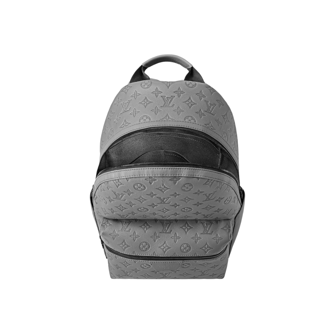 M46557 Louis Vuitton Discovery Backpack Monogram Shadow Anthracite Grey - #3