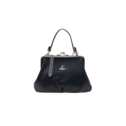 Vivienne Westwood Vegan Leather Granny Frame Purse Black