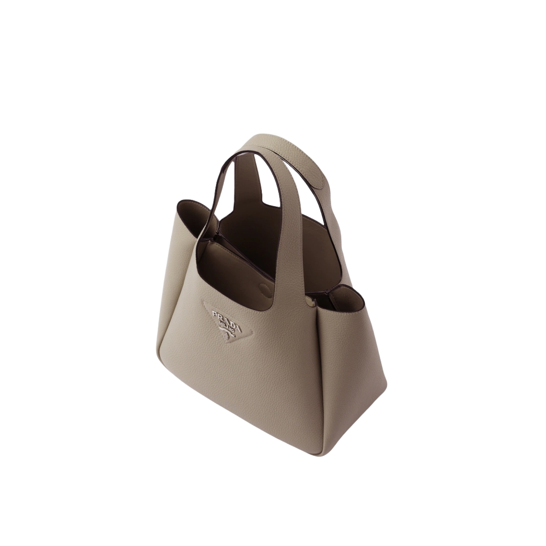 프라다 레더 토트백 클레이(Prada Leather Tote Bag Clay) - 2