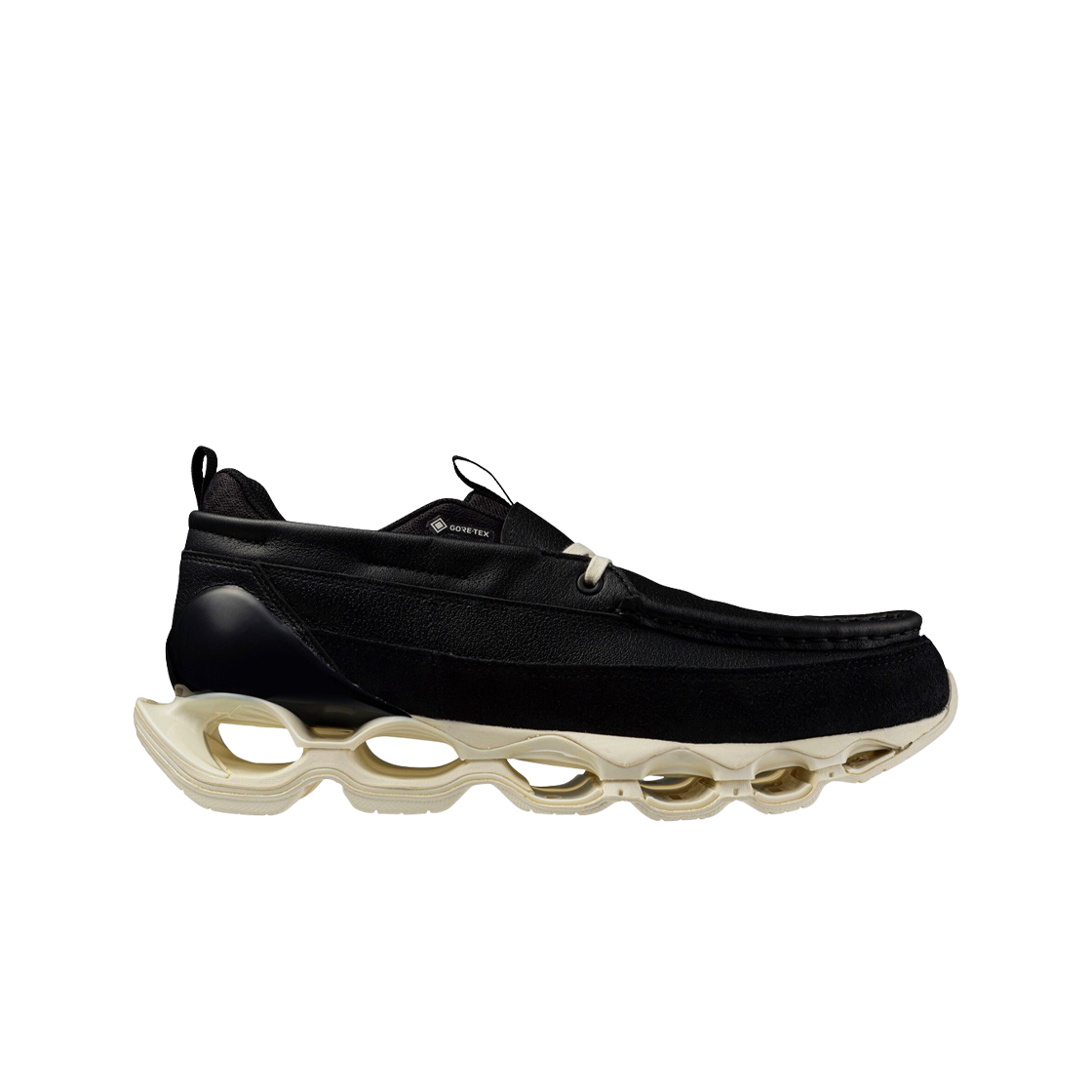 미즈노 웨이브 프로페시 MOC 고어텍스 블랙 오프 화이트(Mizuno Wave Prophecy MOC GTX Black Off White)