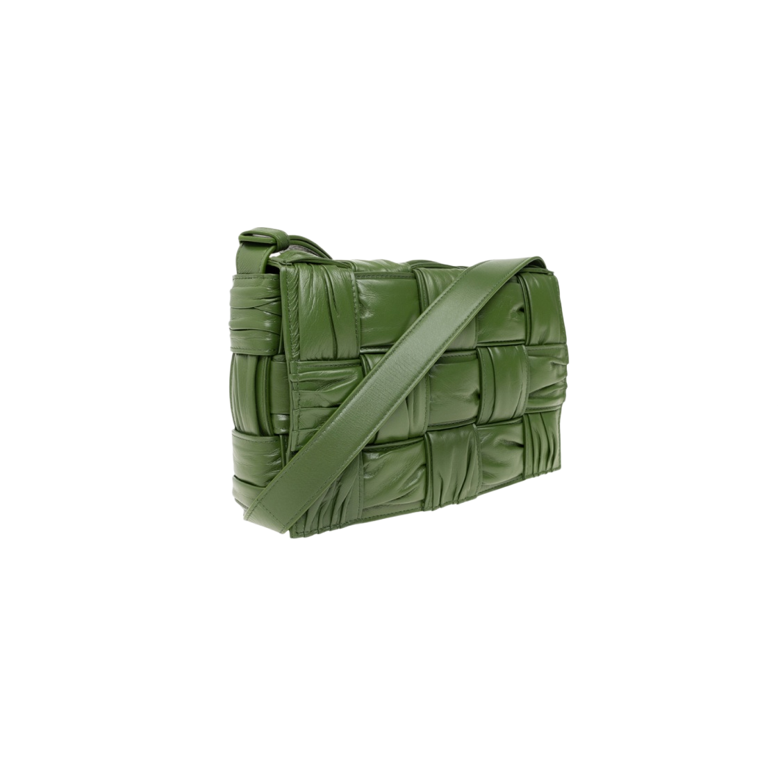 보테가 베네타 폴라드 인트레치오 레더 카세트백 아보카도(Bottega Veneta Foulard Intreccio Leather Cassette Avocado) - 2