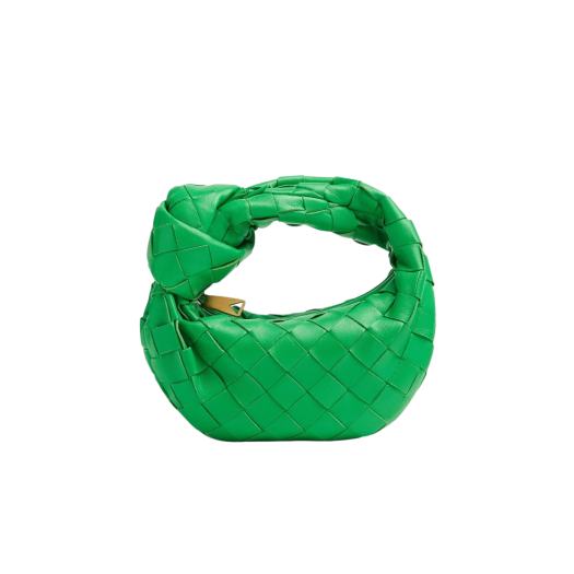 Bottega Veneta Candy Leather Jodie Parakeet