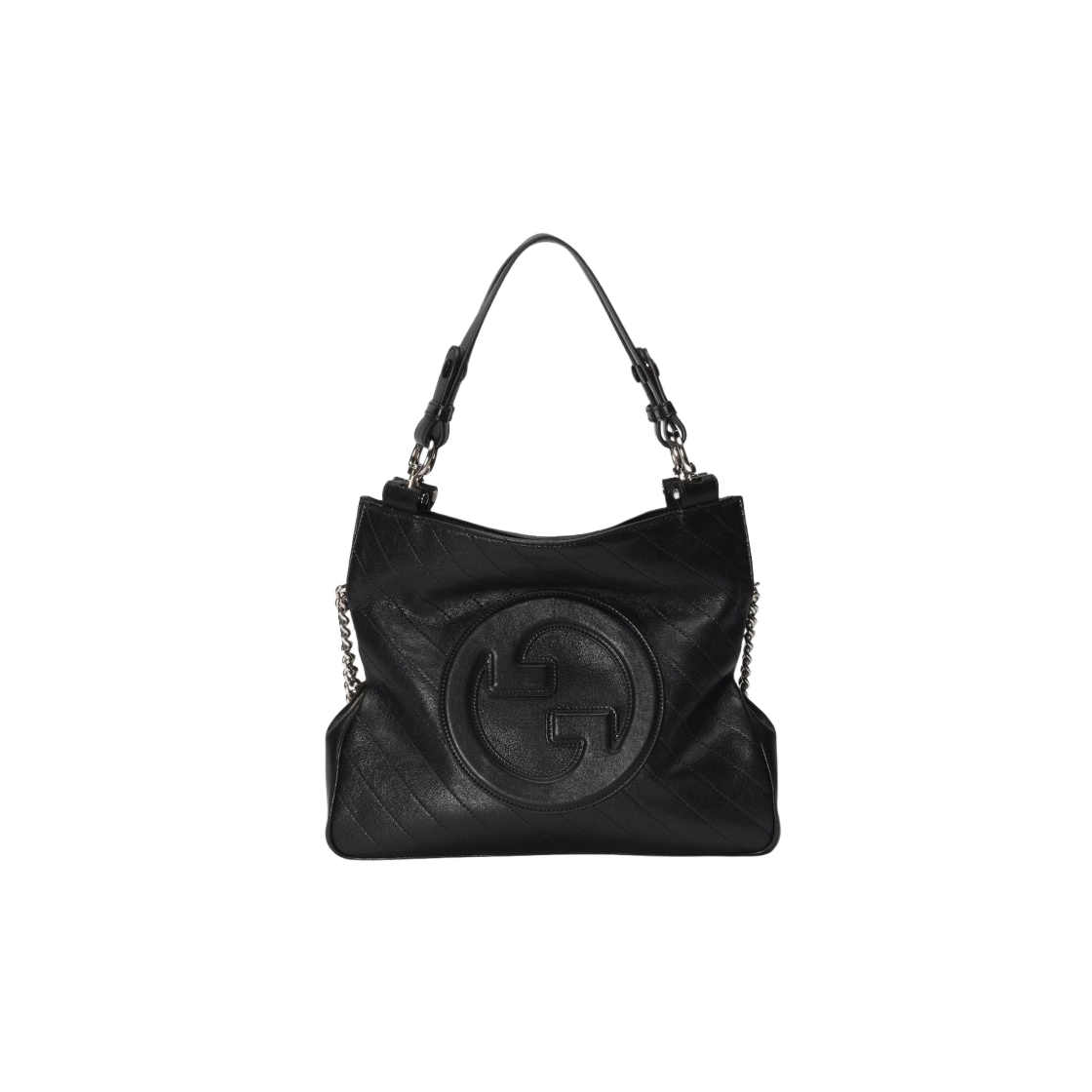 구찌 블론디 스몰 토트백 블랙 레더(Gucci Blondie Small Tote Bag Black Leather) - 1