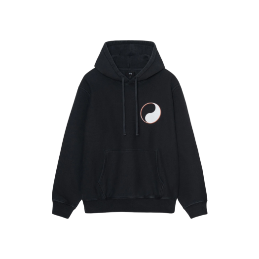 Stussy x Our Legacy Drop Shadow Pigment Dyed Hoodie Black