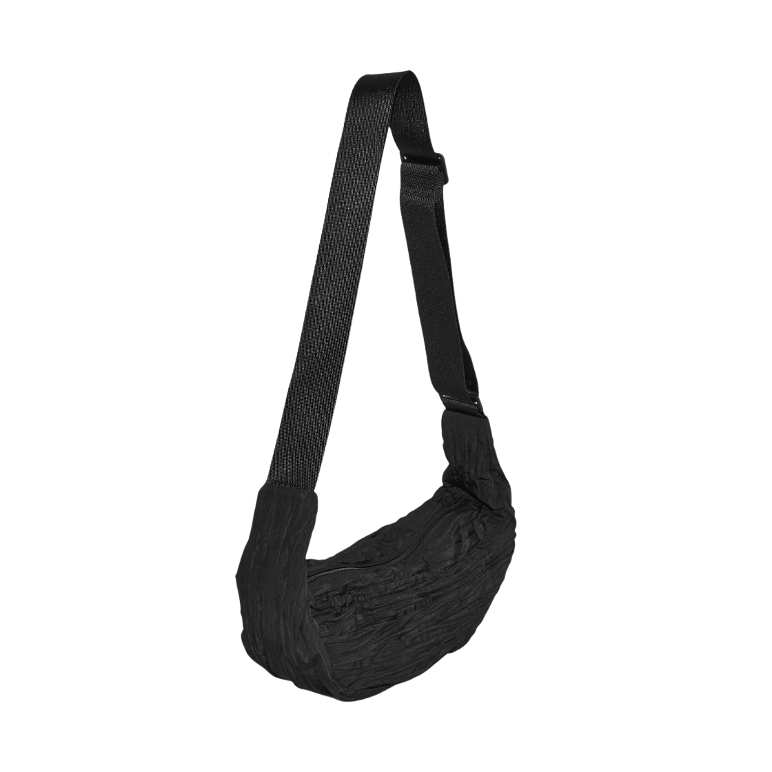 코스 플리츠 크로스바디백 블랙(COS Pleated Crossbody Bag Black) - 2