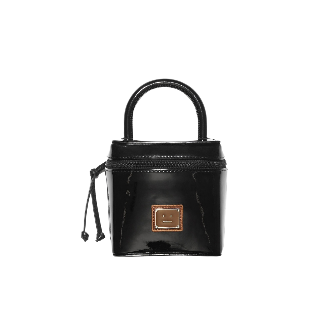 C10138-900 Acne Studios Face Vanity Bag Black