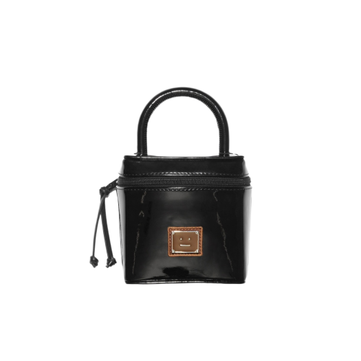 Acne Studios Face Vanity Bag Black