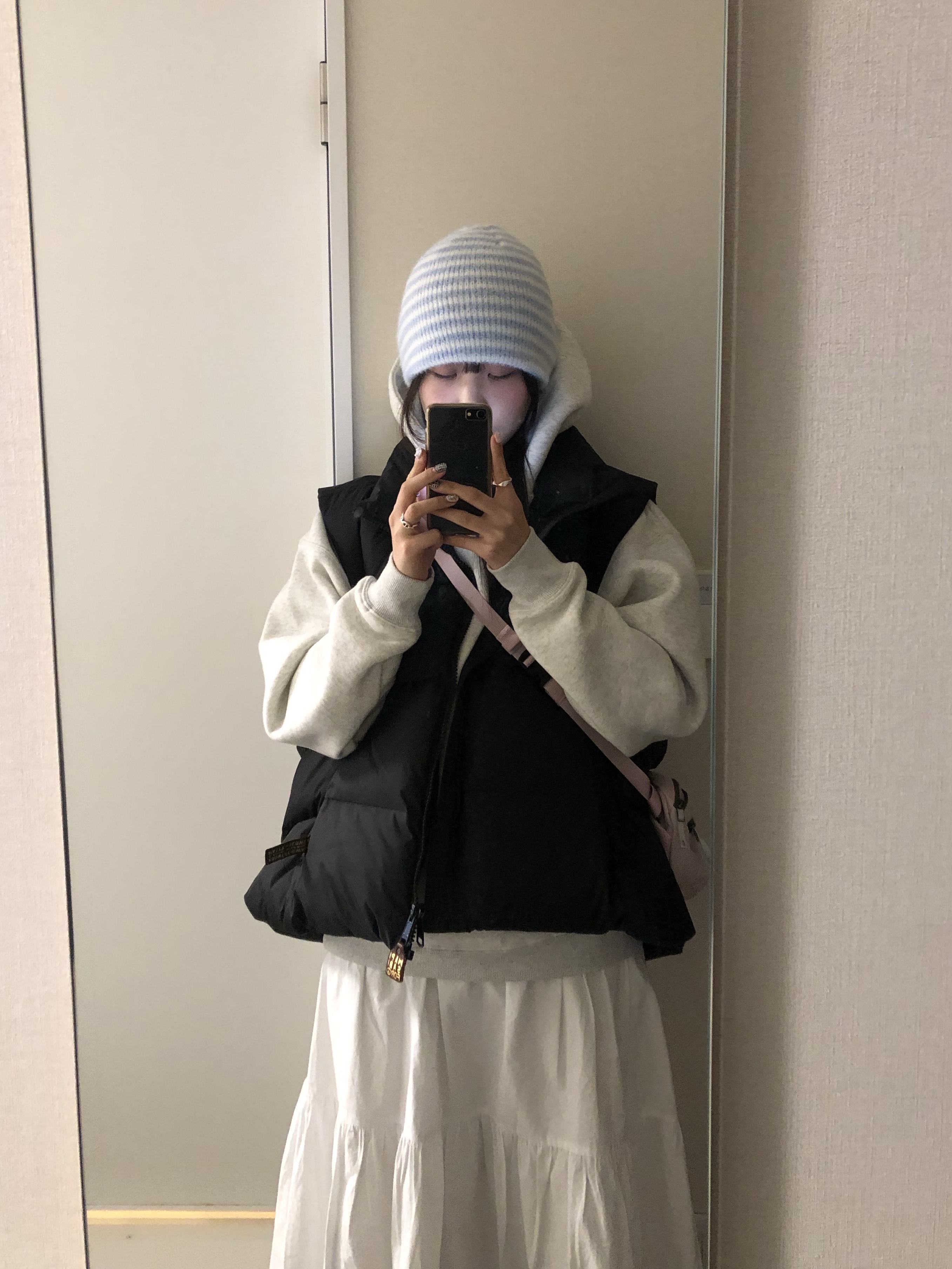 Arc'teryx Mantis 1 Waistpack Alpine Rose 착용 스타일