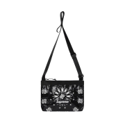 Supreme Bandana Tarp Side Bag Black - 21SS