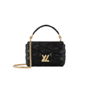 Louis Vuitton Go-14 MM Malletage Leather Black