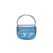 Diesel 1DR Mini Bag in Mirrored Leather Blue