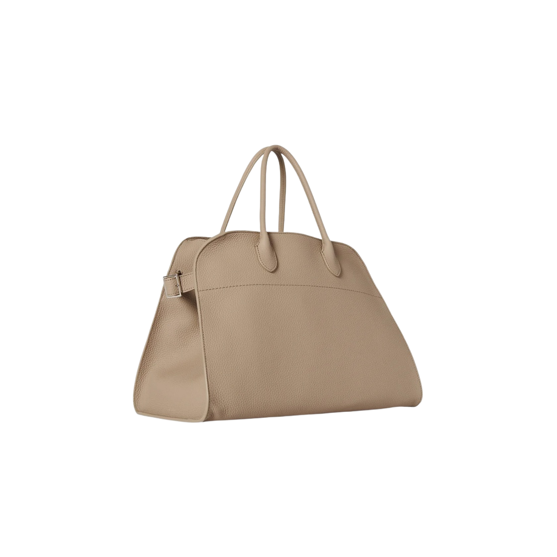 더 로우 소프트 마고 15 레더 백 다크 토프(The Row Soft Margaux 15 Bag in Leather Dark Taupe) - 2