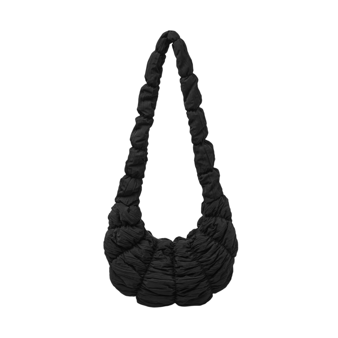 코스 리플 크로스바디백 블랙(COS Ripple Crossbody Bag Black)