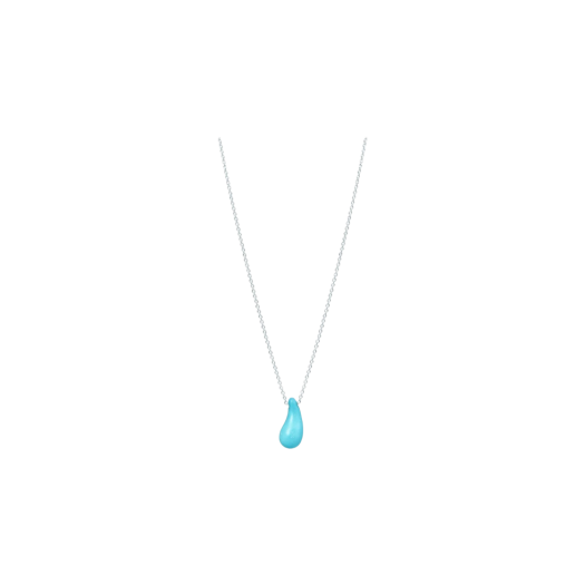 Tiffany & Co. Elsa Peretti Teardrop Pendant Sterling Silver