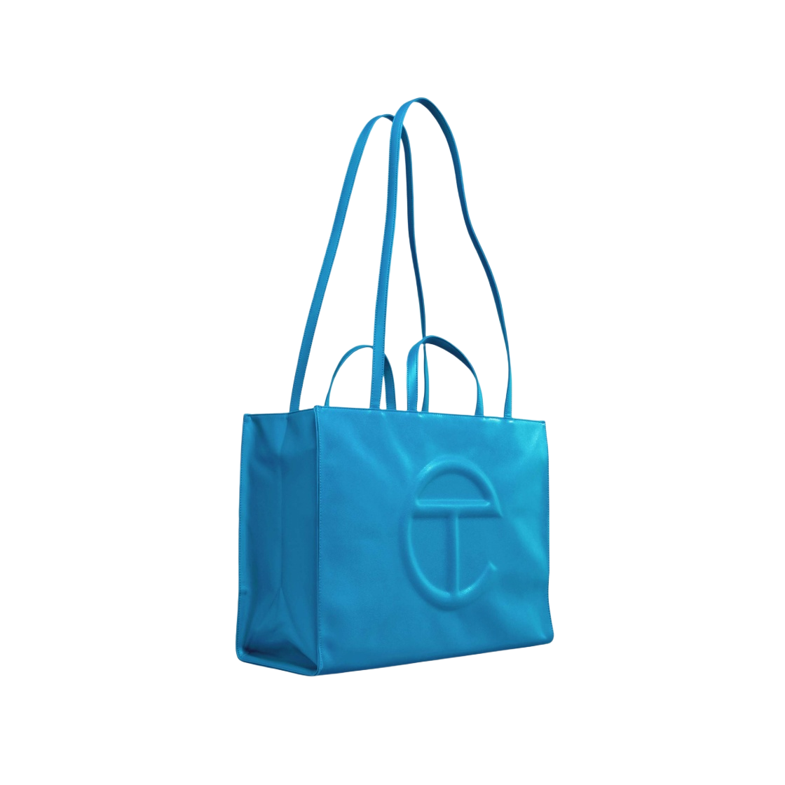 텔파 라지 쇼핑백 시안(Telfar Large Shopping Bag Cyan) - 2