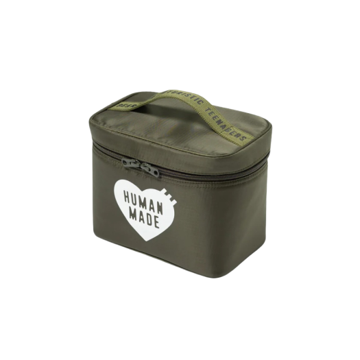 Human Made Vanity Case Large Olive Drab