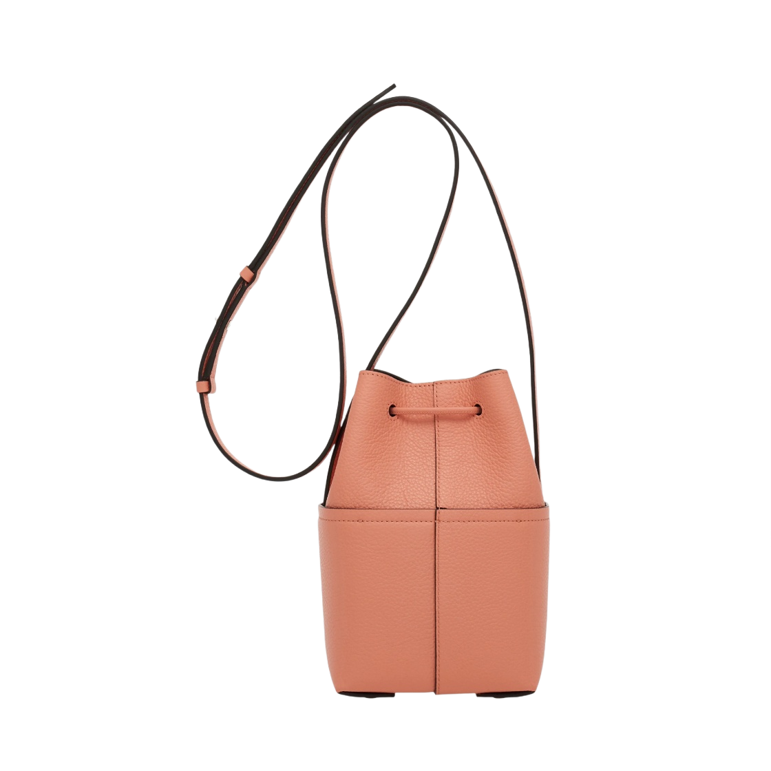 페라가모 간치니 숄더 스트랩 미니백 코랄 블랙(Ferragamo Gancini Minibag with Shoulder Strap Coral Black) - 3
