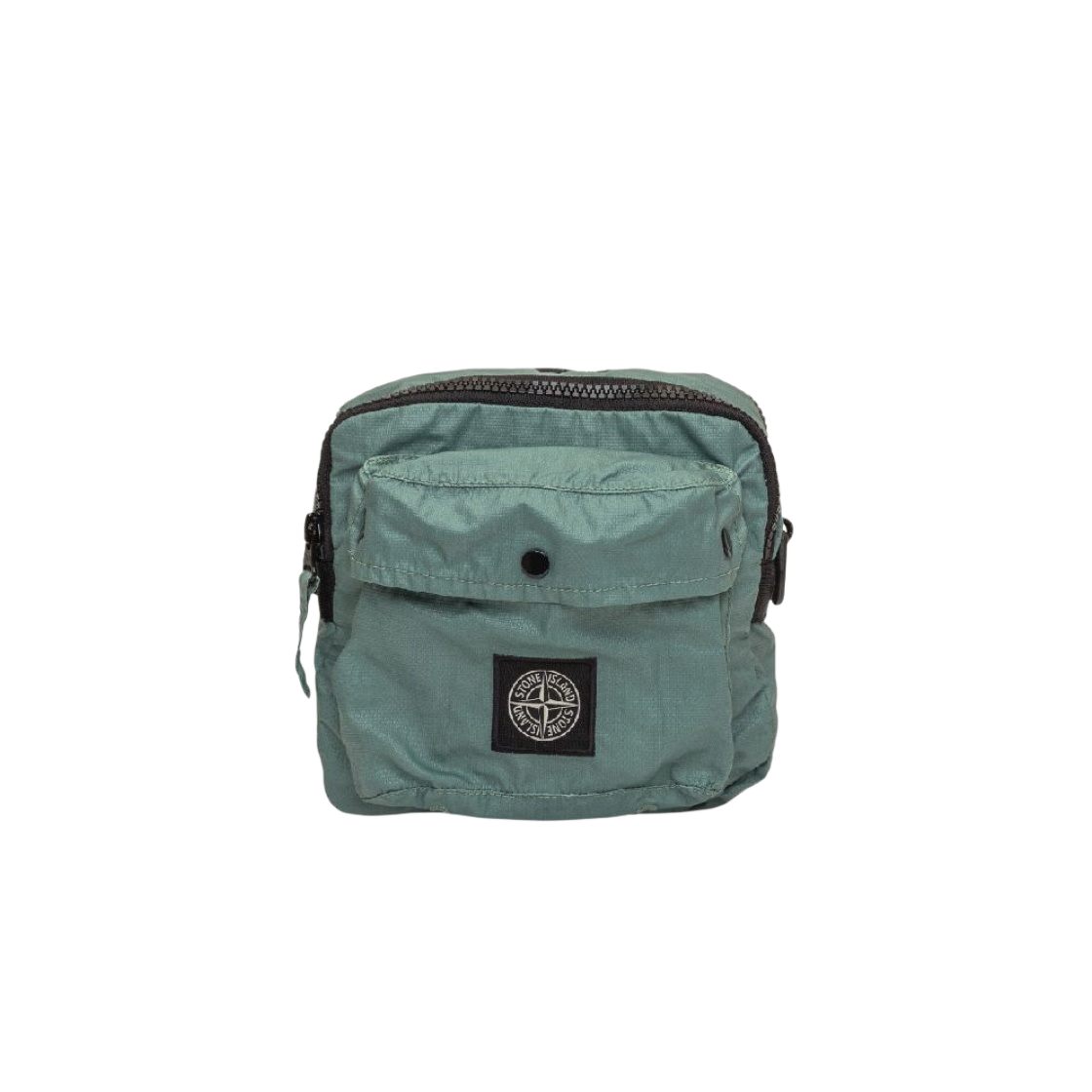 스톤 아일랜드 90270 무솔라 고마타 캔버스 맵 홀더 백 올리브 - 22FW(Stone Island 90270 Mussola Gommata Canvas Map Holder Bag Olive - 22FW) - 1