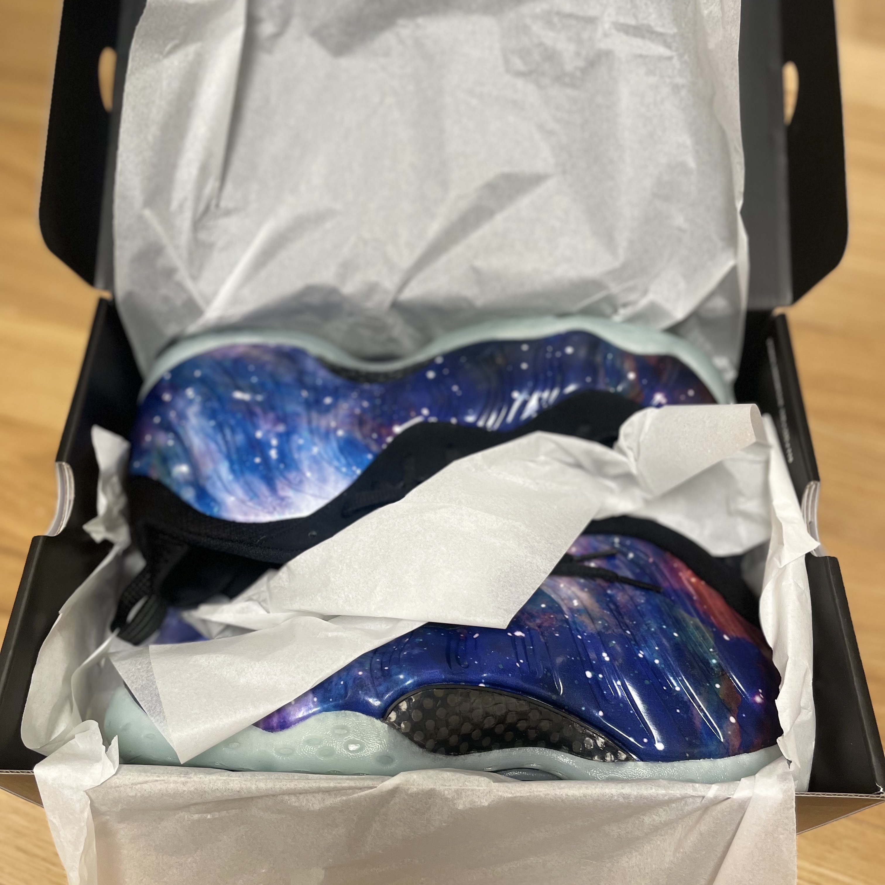 Nike Air Foamposite One Galaxy 착용 스타일 - 4