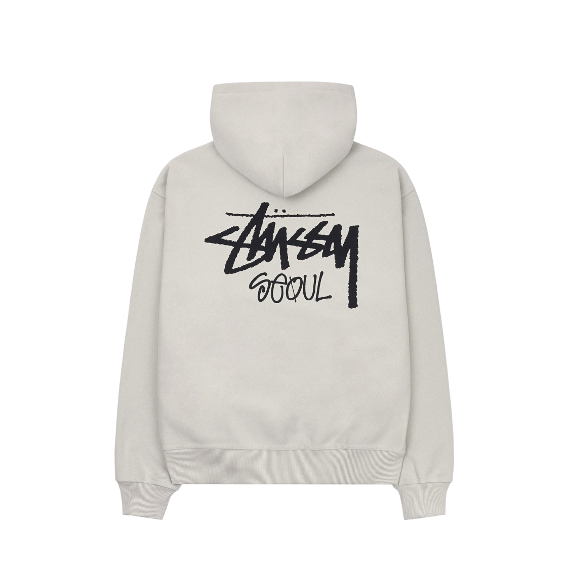 스투시 스탁 서울 후드 블랙 2022 | Stussy | KREAM