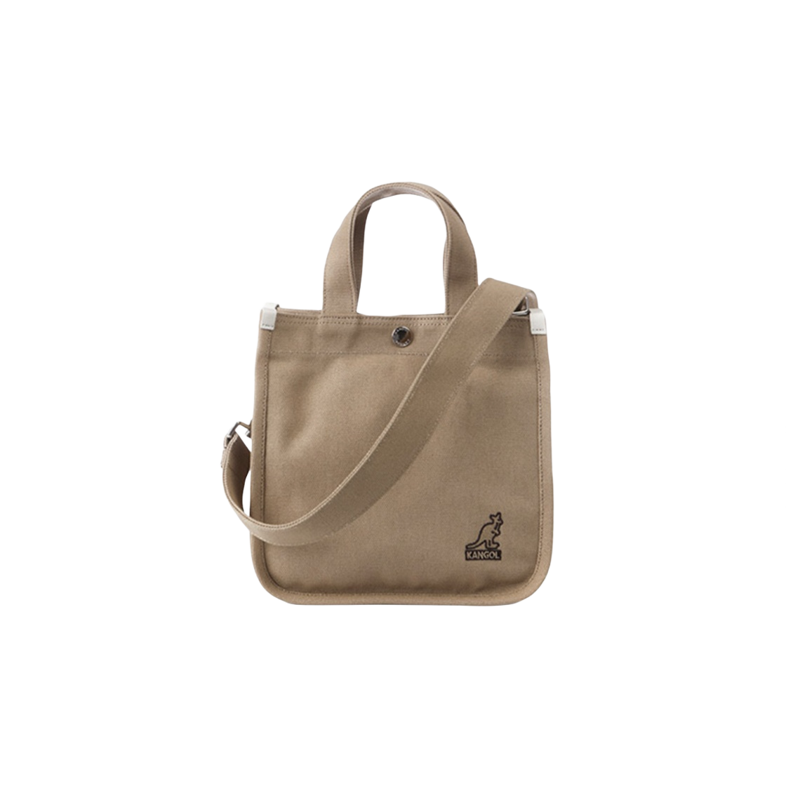 캉골 캔버스 미니 토트백 3727 비스킷(Kangol Canvas Mini Tote Bag 3727 Biscuit)