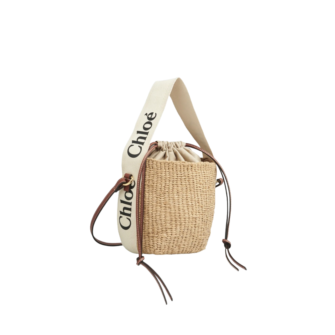 끌로에 스몰 우디 베스킷 화이트(Chloe Small Woody Basket White)