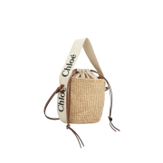 Chloe Small Woody Basket White